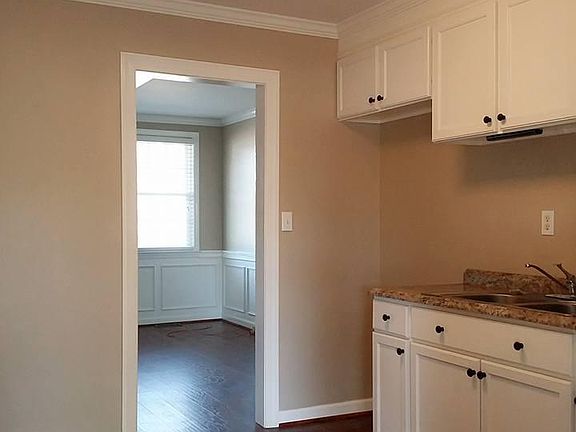 View from back door entrance.