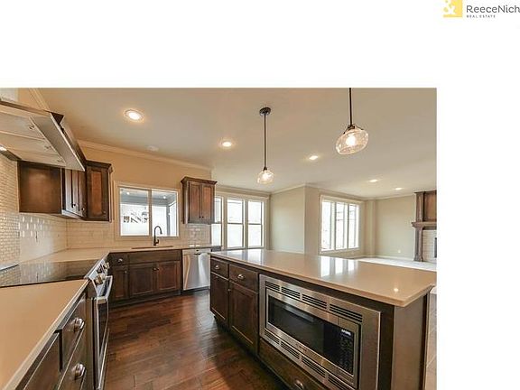 Quartz counter tops. LED Bulbs in main level can light fixtures.