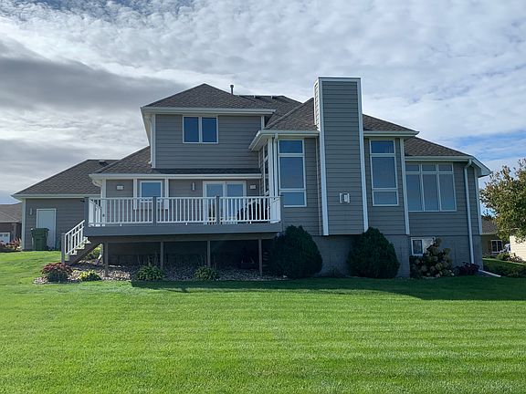 Rear of home