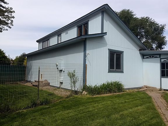 Back and side yard