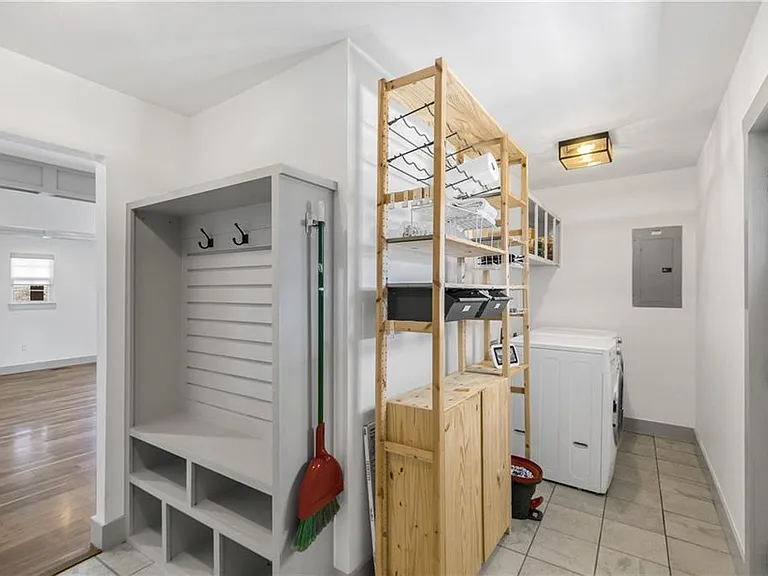 Washer and Dryer provided.