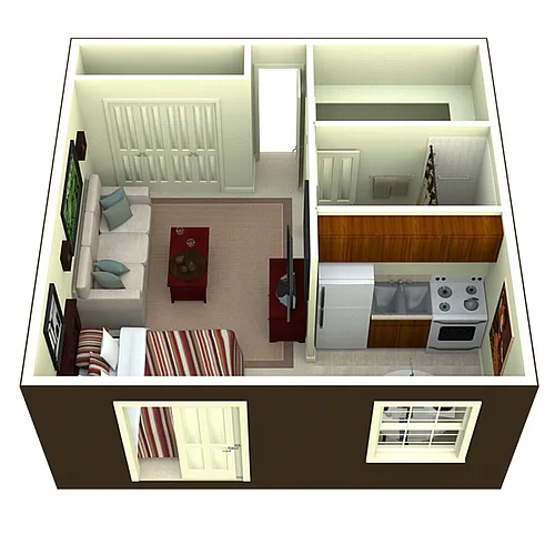 Floor plan Riverside