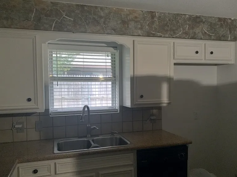 kitchen sink area