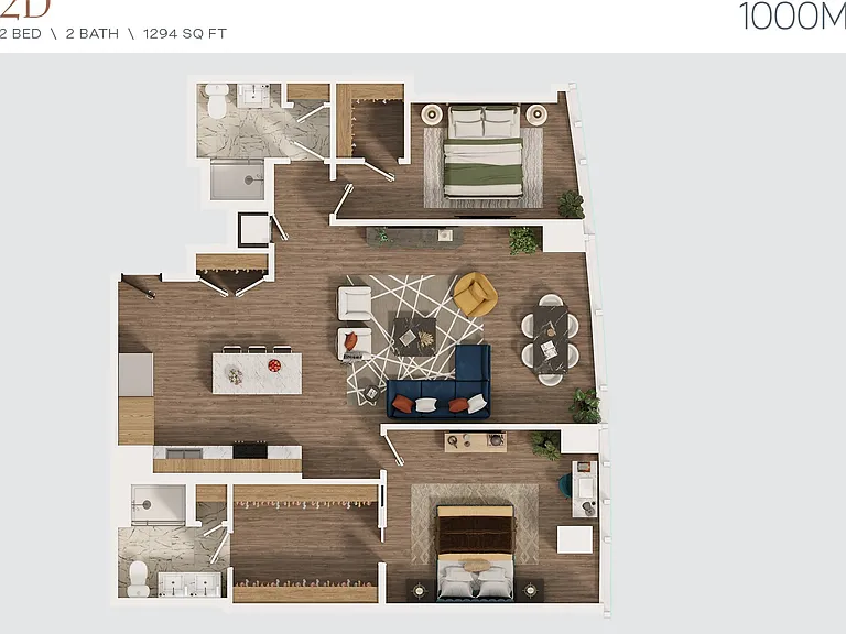 1000M Apartments — Photo 108