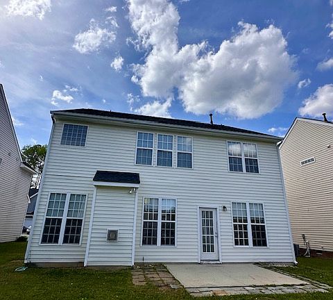 Back of House with patio