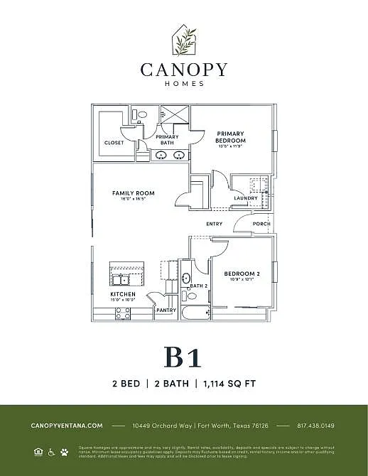 Floor plan B1