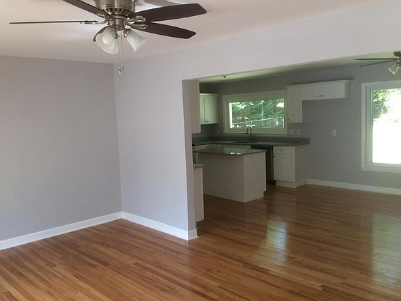 View in living room to dining room.