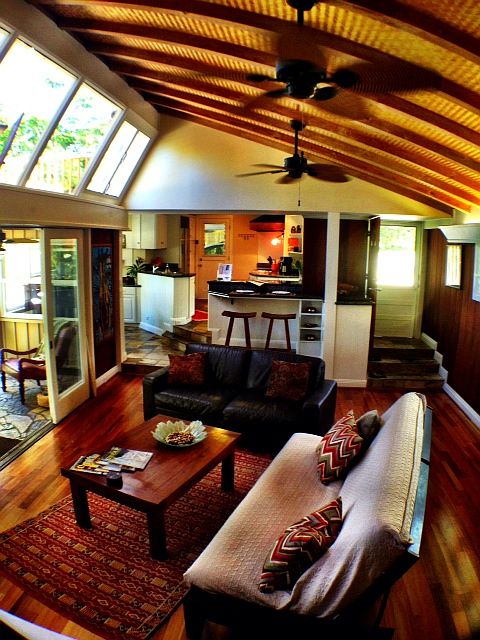 Soaring ceilings
