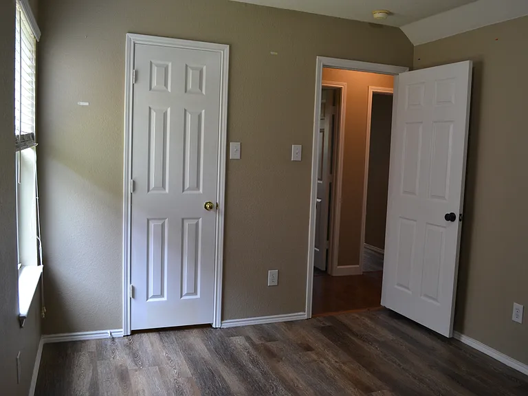 Bedroom $4 looking at the door.