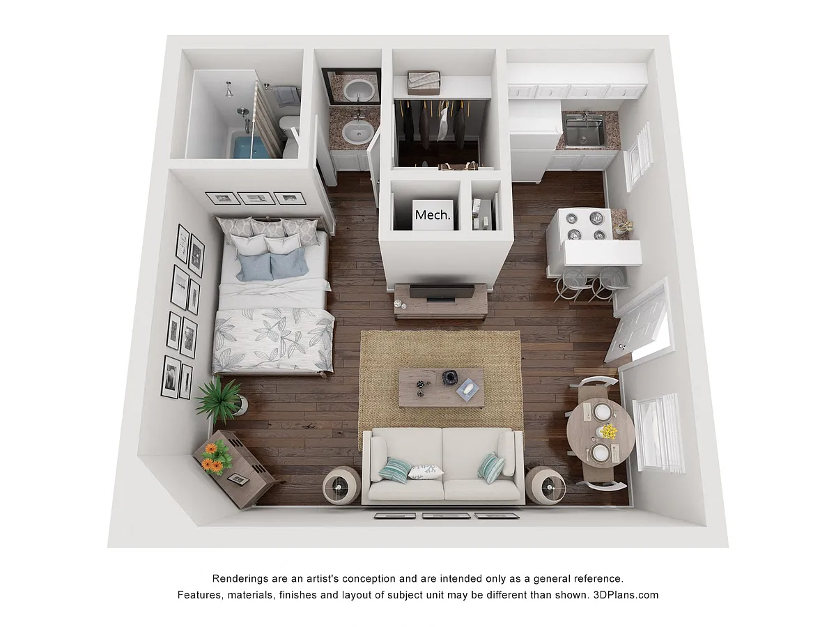 Floor plan Vol 1 - Studio