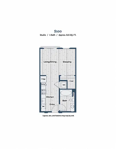 Floor plan S100