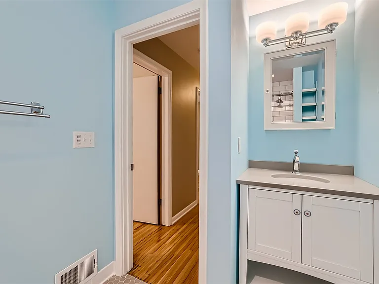 Newly remodeled upstairs bathroom