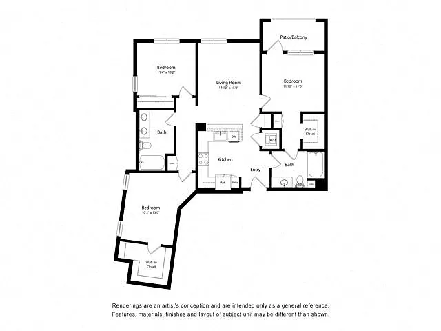 Floor plan C1