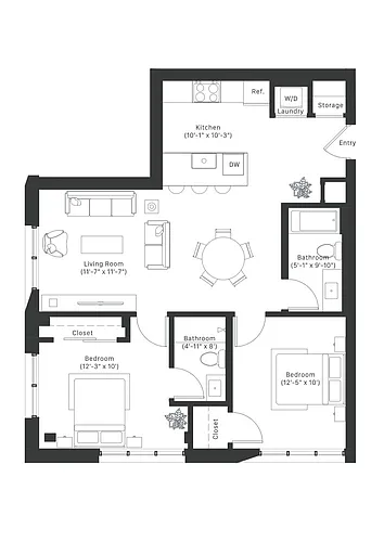 Floor plan B7