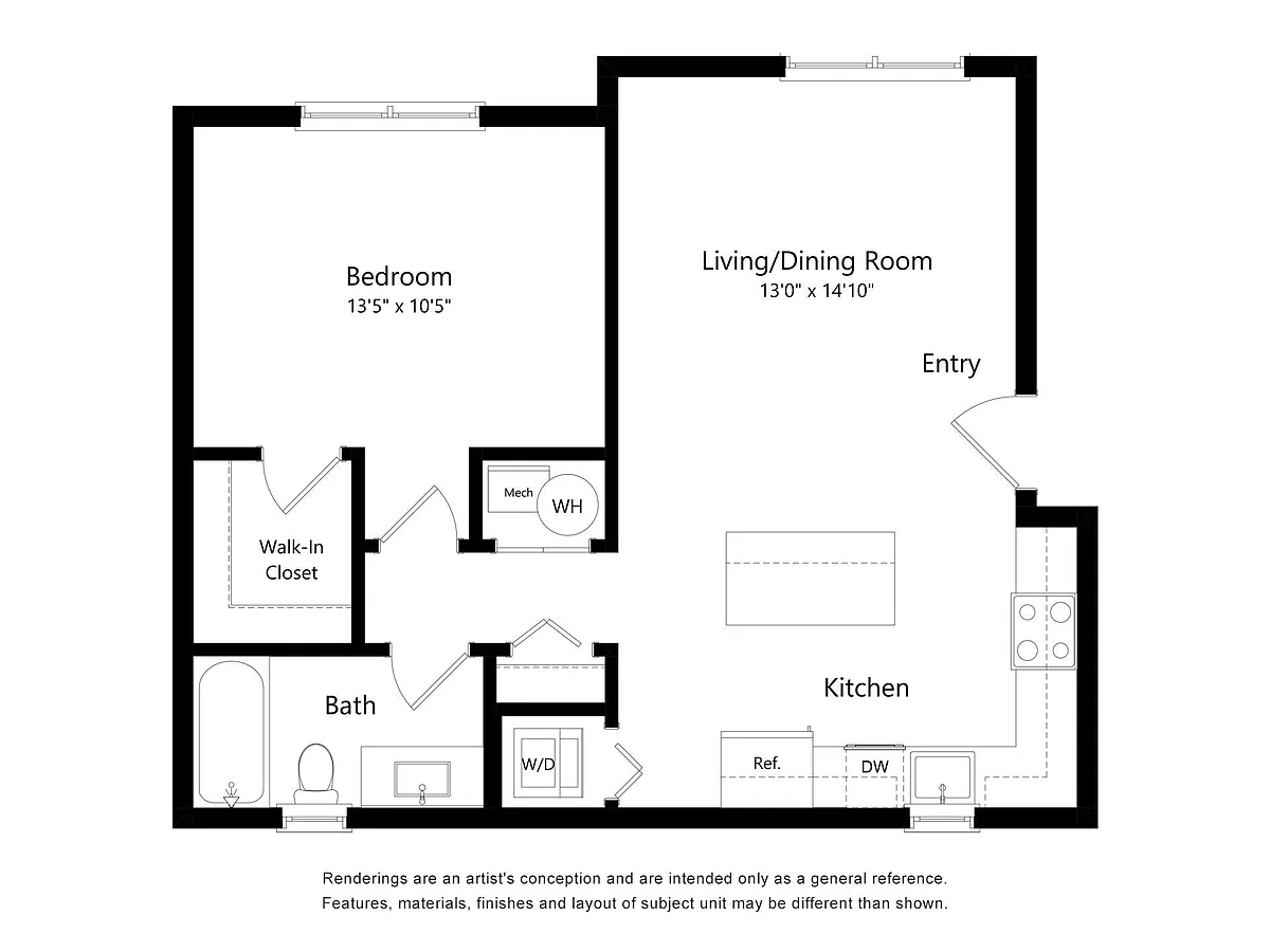 Floor plan A1