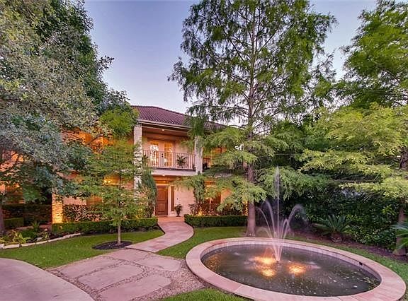 Welcome Home! This water feature adds serenity and tranquility for you and your guests.