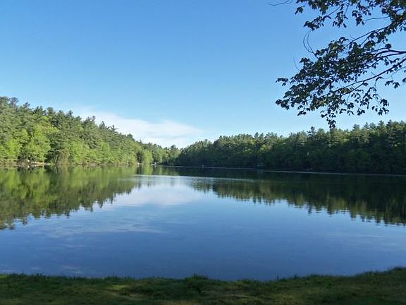 View from the beach area