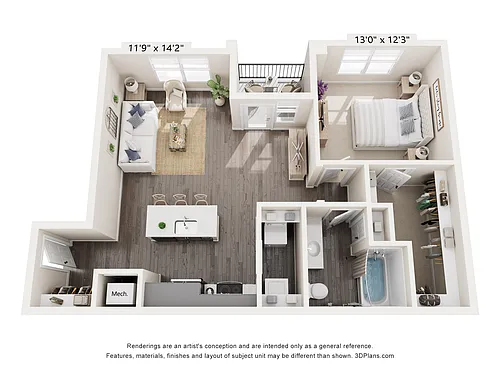 Floor plan Canyon