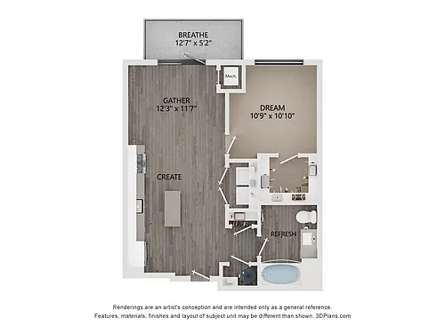 Floor plan A05