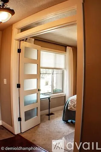 French Doors into Office/Bedroom