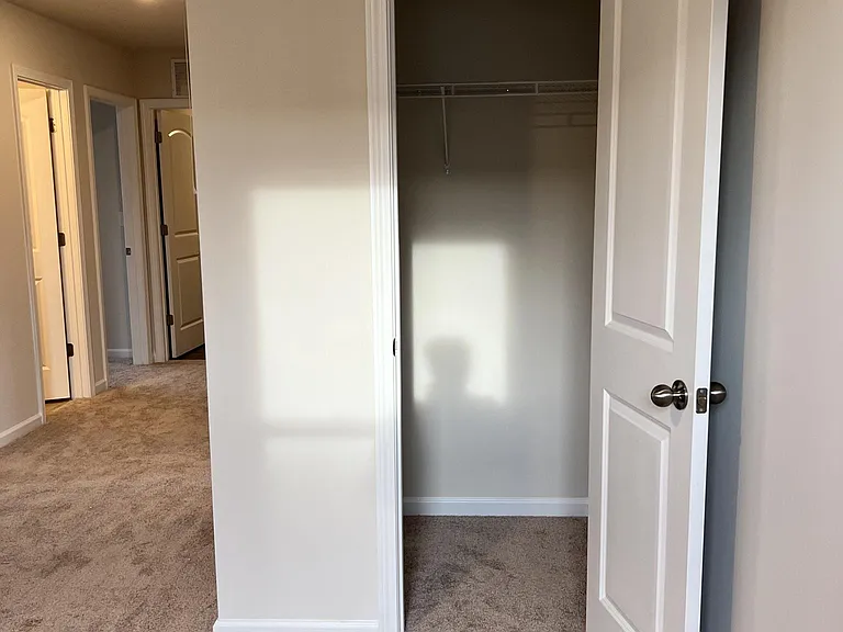 Loft closet on second floor