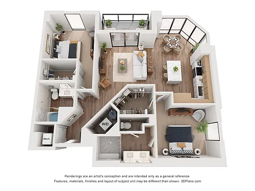 Floor plan B