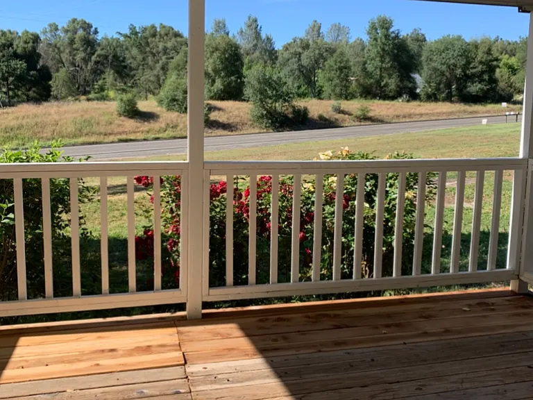 View toward Hwy 49 from front deck