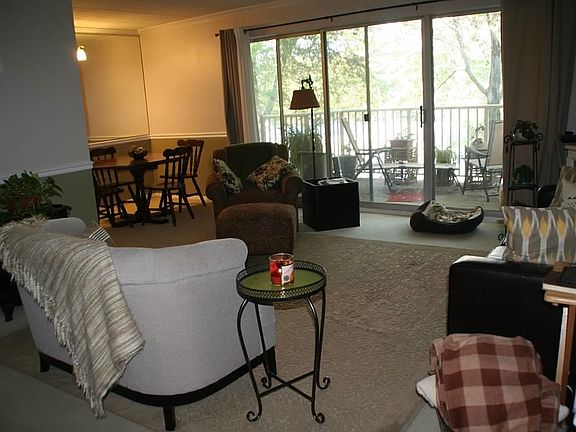 living area furnished