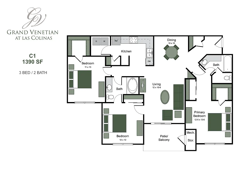Floor plan C1