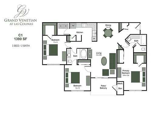 Floor plan C1