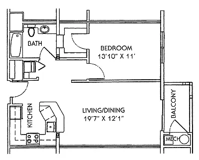 Floor plan 1A