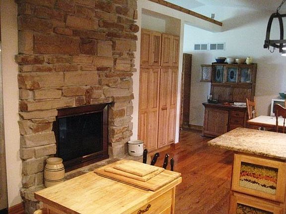 2 sided masonry fireplace