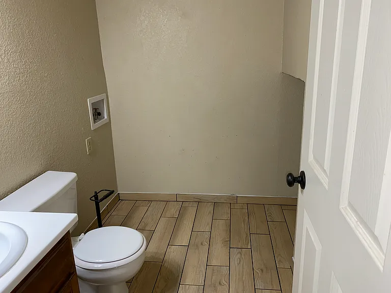 Half Bath Washer/Dryer Connections