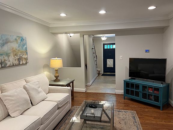Living Room with view to front door