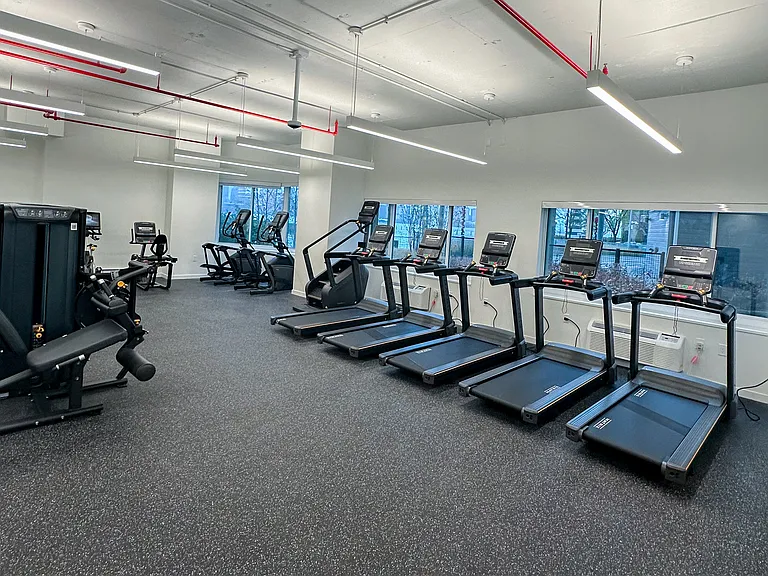 Achieve your wellness goals with state-of-the-art fitness equipment and inspiring views