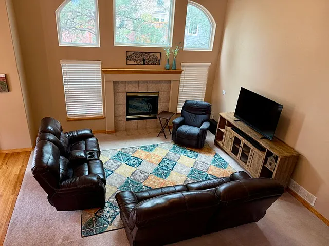 Shared living room.
