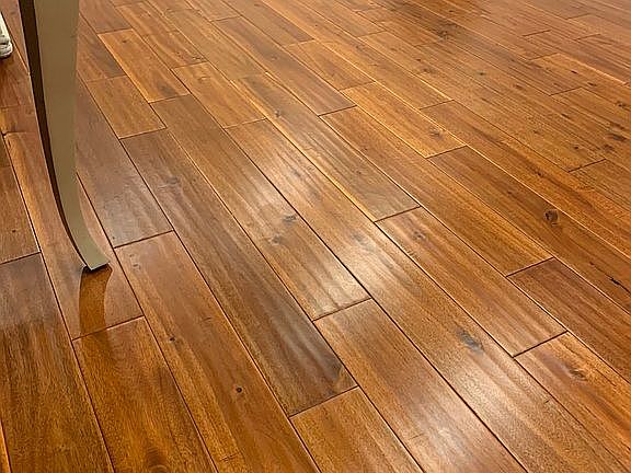 Exotic Acacia Hardwood Floor