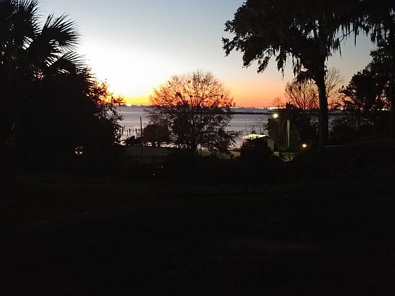 Sunset and Mobile Bay 
