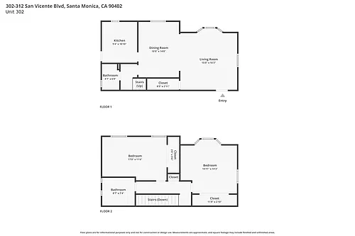 Floor plan 302-302