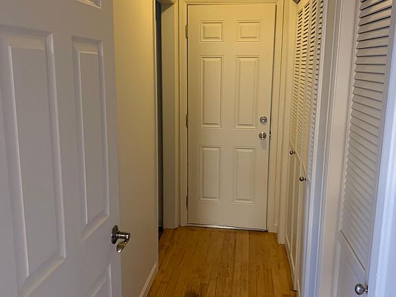 hallway leading to garage