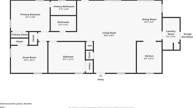 3 bed, 2.0 bath, 1507 sqft, $1,670 — Photo 2