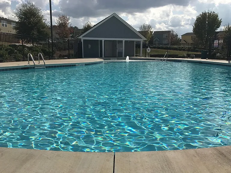 Community pool area.