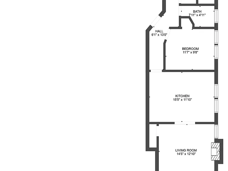 Allston Street_Apt 1_ Floorplan Allston Street_Apt 1_ Floorplan