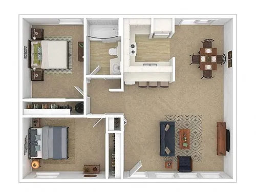Floor plan 2B