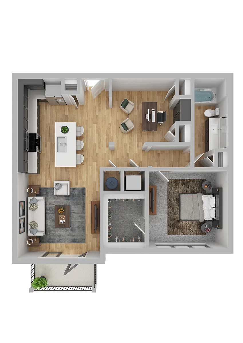 Floor plan A2B