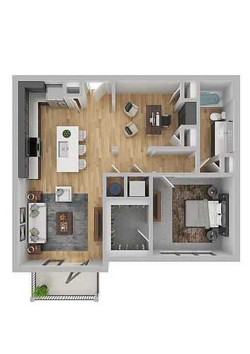 Floor plan A2B