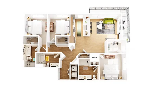 Floor plan C2