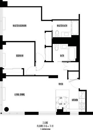 2nd image of 200 E 11th St APT 1102