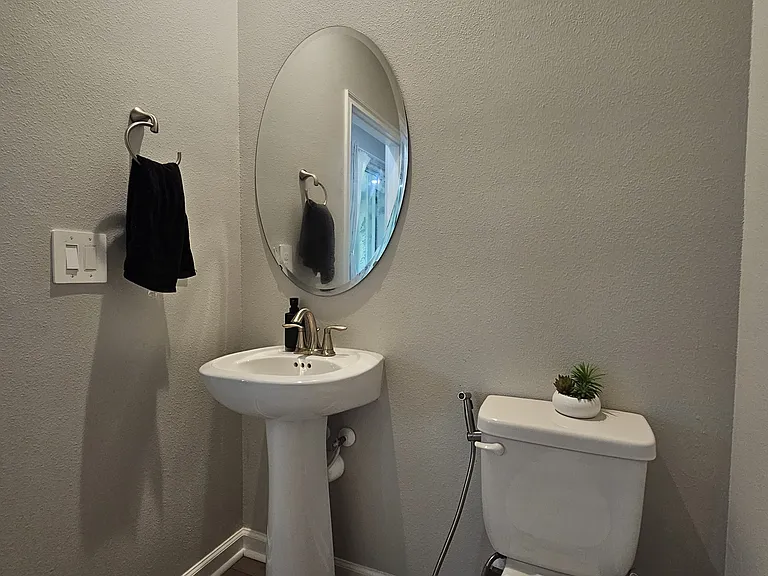 Downstairs Half Bath