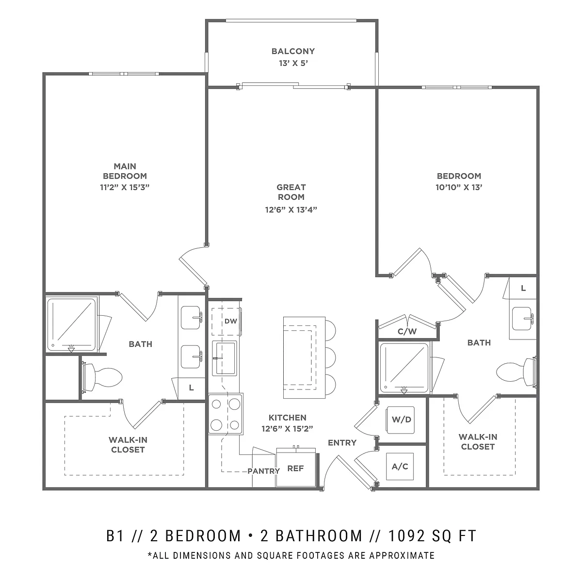 Floor plan B1